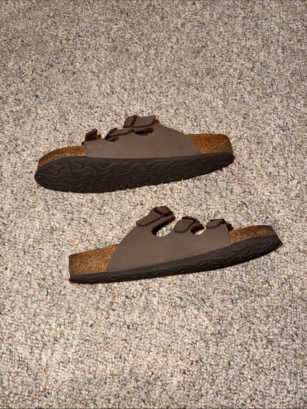 Birkenstock Triple-Strap Sandals in Brown - Picture 4 of 5